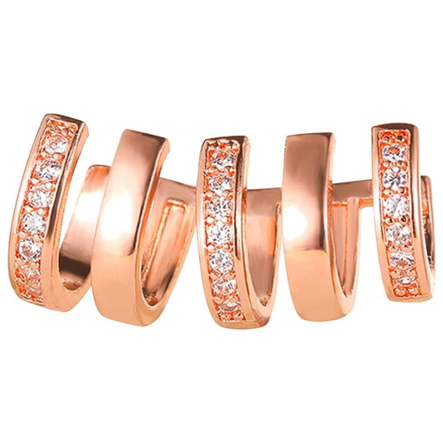 Fiudx Pendientes de Garra, Elegante Joyería de Aleación, Accesorio Moderno de 2 Cm, Diseño Llamativo, Perfectos para Fiestas, Uso Diario y Ocasiones Especiales, Una Declaración de Moda Femenina, Empa