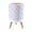 Color 4, variant on Small Trash Can with Lid Pink Ribbon Blue Checkered 1.8 Gallon Dog Proof Trash Can Round Garbage Can Waste Bin Wastebasket for Bathroom Bedroom Living Room