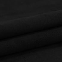 Soft Faux Suede Fabric Upholstery Fabric Double-Sided Microsuede for Cushion,Sofa,Tablecloth,Curtains,Seats Sew Fabric Black 96inch x 60inch