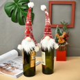 thumbnail image 2 of JM Funda para botella de vino de Navidad, vestido de botella de vino, decoración navideña para el hogar, funda para botella de vino, decoración de mesa de Navidad, para decoración de botellas de vino de Navidad, decoración de mesa de Navidad (E) JM RV021031-00152SDJ, 2 of 5