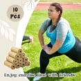 thumbnail image 7 of 10 Pcs Cotton Bra Liners Boob Sweat Pads 3 Layer Rectangle Under Bra Pads Sweat Liners for Women Sweating Supplies(18inch, M Khaki), 7 of 7