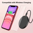 thumbnail image 6 of Inksjd [2 Pack] iPhone 11 Back Screen Protector for iPhone 11,Anti Scratch/Bubble Back Tempered Glass Screen Protector Ultra Thin Rear Film Compatible with iPhone 11(6.1 inch), 6 of 7