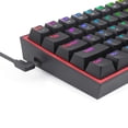 thumbnail image 3 of Teclado Gaming Redragon K617 Fizz 60% cableado RGB 61 teclas, 3 of 8