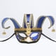 thumbnail image 3 of FELTECHELECTR Máscara de media cara para fiesta de estilo veneciano, máscara de disfraz de carnaval, máscara de mascarada navideña, máscara de disfraces, máscara de Halloween, cosplay, fiesta musical, 3 of 5