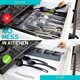 thumbnail image 2 of U Chef Organizador de cubiertos de cocina de 5 compartimentos U Chef Set de madera, 2 of 6