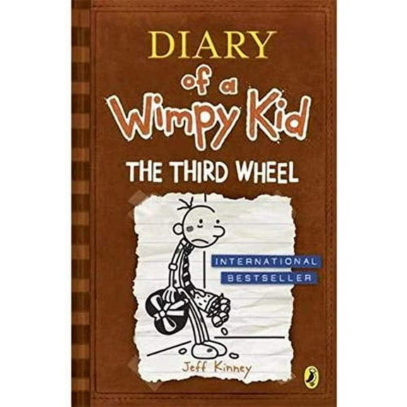 Diary of a Wimpy Kid: The Third Wheel (Book 7) Jeff Kinney (Paperback)