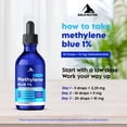 thumbnail image 4 of Methylene Blue 1% Liquid Drops, USP Grade Extreme Drops for Human Consumption, Cognitive and Cellular Supplement, Formaldehyde-Free, Azul de Metileno (2 Pack), 4 of 6