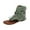 Green, variant on Midsumdr Sandals Women's Ankle Strappy Gladiator Sandals Retro Tassel Hollowed Out Toe Sandals Beach Bohemia Thong Flat Sandal Shoes