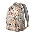 thumbnail image 2 of "Adorable Dog Print Backpack - Durable School Backpack for High School & College, Cute Gift for Dog Owners, Spacious with Organizer Pockets", 2 of 6