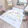 thumbnail image 3 of Cute Sanrio Cinnamoroll Cartoon Carpet for Home Living Room Bedroom Decor Non-slip Floor Mat Xmas Party Gifts, 3 of 16