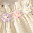 thumbnail image 5 of TOWED22 Toddler Baby Summer Clothing Sets 2 Piece Sleeveless Tank Tops and Elastic Waist Shorts Outfits Clothes(Beige,12-18 M), 5 of 6