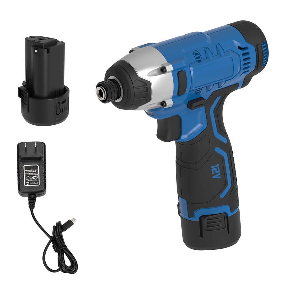 Electric screwdriver 12v Li ion Battery 1 4 Drill Variable Speed Tool Drill With Drill With 2.0ah 0 2100rpm Variable Speed Driver Kit 1 4 Kit 1 4 Huiop Dsfen Walmart
