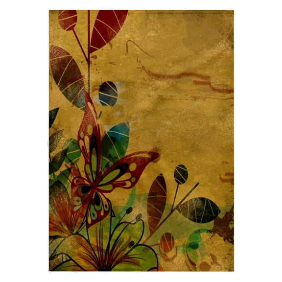 3dRose, Earth Toned Garden, 22x30 Bath Hand Pool Towel