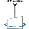 thumbnail image 6 of axGear Ceiling Mount TV Wall Mount Monitor Bracket Expendable Height Tilt Adjustable, 6 of 9