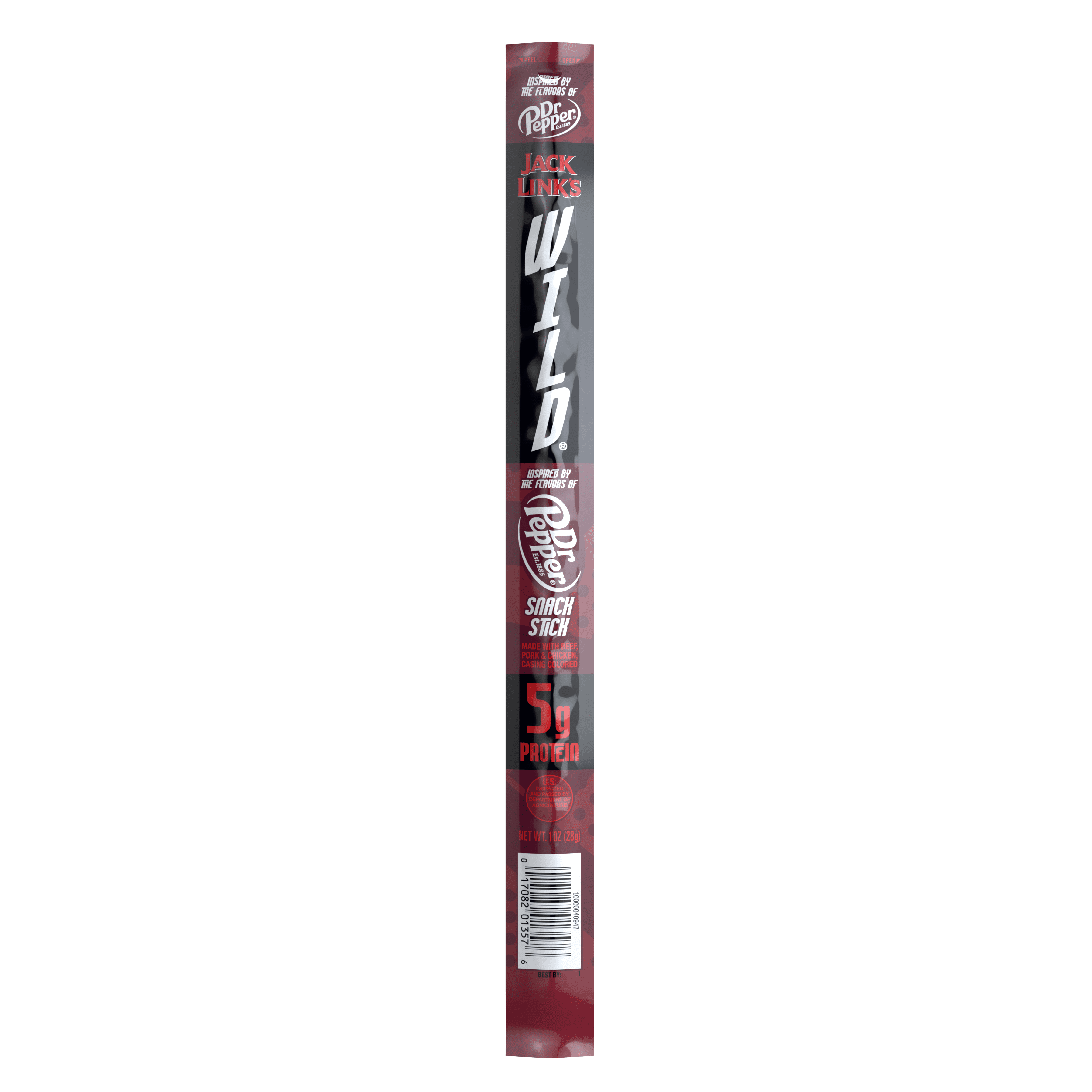 1oz Jack Link's Wild Dr Pepper Snack Sticks 1/1 Count - Walmart.com