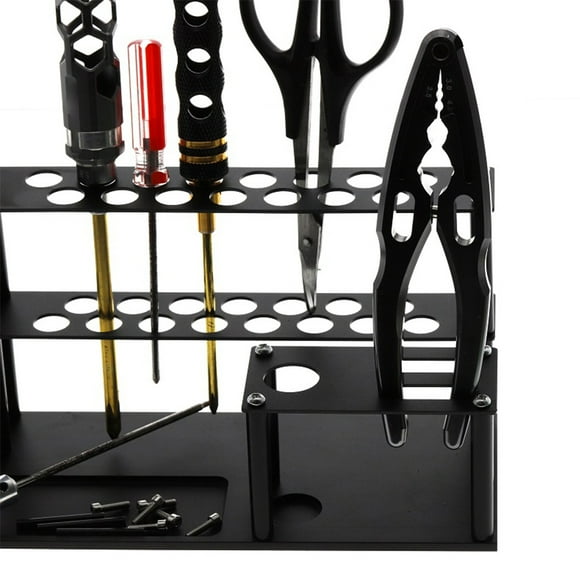 18 Holes Aluminum Tools Storage Rack Indoor Screwdrivers Holder Household Portable Workbench Factory Brackets Scissors Organizer Accessories