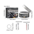 thumbnail image 2 of Kieccall 1.76 Ounce Leather Color Repair Cream Kit, Leather Recoloring Balm Restorer for Furniture Car, Leather Scratch Repair Paste Set Gift, 2 of 8