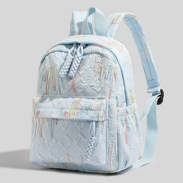 Mochila ligera para niños, para portátil, para hombres y mujeres, ideal para guarderías y conciertos. Azul