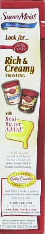 General Mills Betty Crocker Super Moist Cake Mix, 18.25 oz
