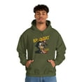 thumbnail image 3 of Jean-Michel Basquiat Portrait Urban Art Icon Hoodie, Black History Art love, 3 of 3
