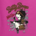 thumbnail image 5 of Wild Bobby Biker Betty Boop Wild One MC Motorcycle Betty Boop Womens Long Sleeve T-Shirt, Fuschia, Medium, 5 of 5