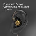 thumbnail image 5 of Auriculares para Juegos Pro, Auriculares IEM de Alta Fidelidad con Doble Controlador, Monitores Internos para DJs, Cantantes y para Audiófilos., 5 of 5