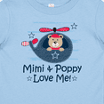 thumbnail image 4 of Inktastic Mimi and Poppy Love Me Grandchild Boys Baby T-Shirt, 4 of 5