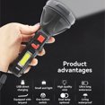 thumbnail image 3 of Injueey ABS Electric Torch Portable Replacement Rechargeable Life Gear Lanyard Button 3 with Waterproof Adjustable Flashlight Switch Type2 NO2, 3 of 6