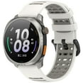 thumbnail image 1 of 22mm Smart Sports Watch Two-Color Silicone Replacement Strap, Breathable, Lightweight, Sweat & Water Resistant, Versatile for Various Occasions, 1 of 5