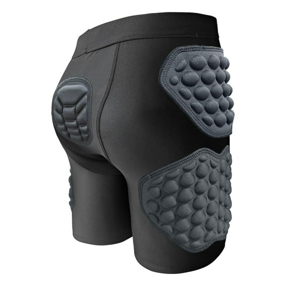 Kuntesetty Children's Padded Training Shorts for Cycling Lightweight Hip & Thigh Guards Size S