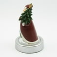 thumbnail image 5 of Santa with a Tree 5" Resin Figurine with Color Changing Illuminated Pedestal, 5 of 6