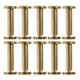 thumbnail image 5 of OUNONA 10pcs Binding Screw Scrapbook Extender Post Belt Buckle Binding Bolt Scrapbook Binder Binding Screws For Purses Belt Buckle Binding Bolts, 5 of 8