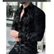 thumbnail image 1 of Camisas con gráficos tridimensionales, camisas de moda para hombre, camisas hawaianas de manga larga, blusas de playa cubanas, ropa para hombre, camisas masculinas, 1 of 6