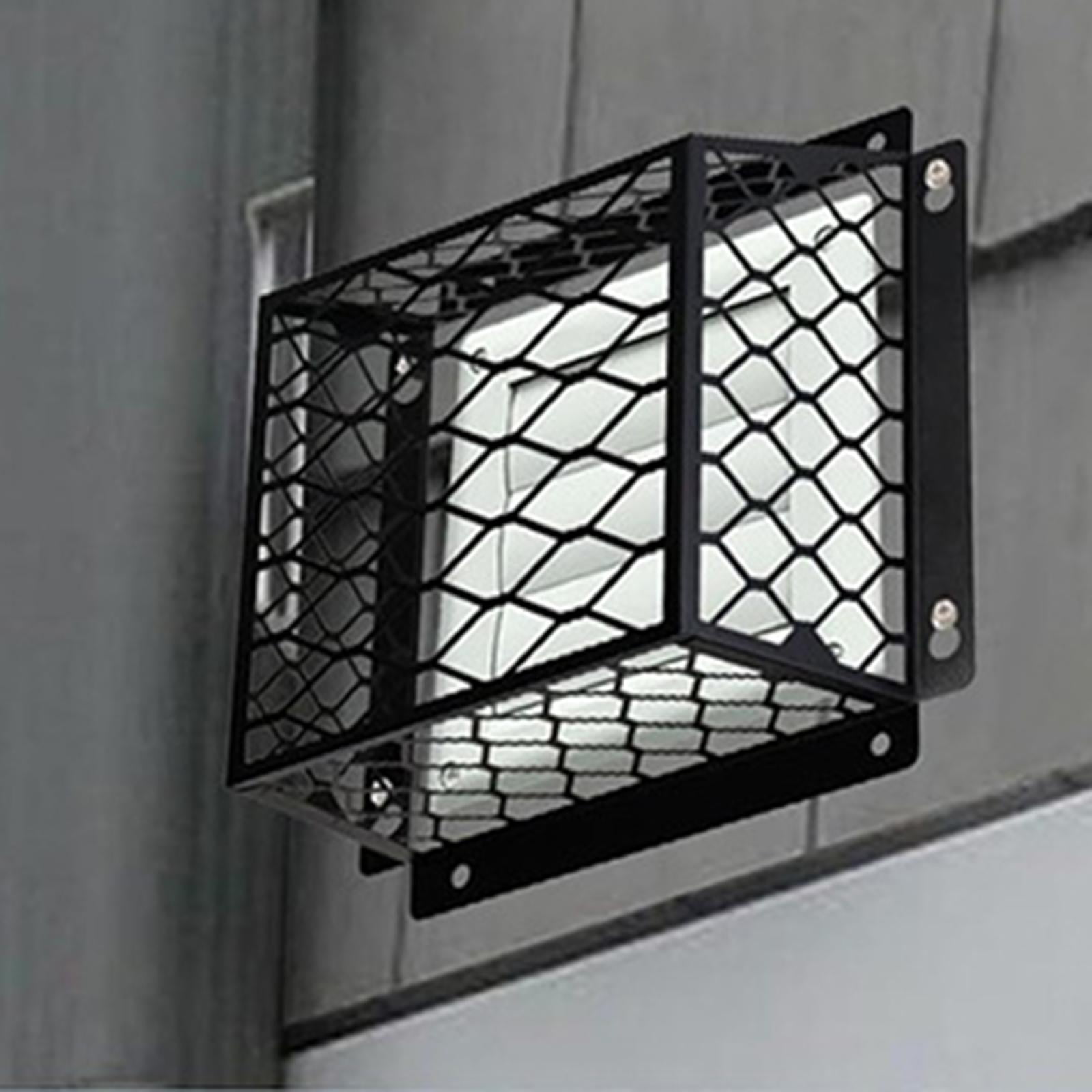 kowaku Dryer Vent Bathroom Exhaust Ventilation High Performance Wear Resistant Accessories Exhaust Fan Cover for Outside Black