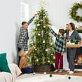thumbnail image 4 of Best Choice Products 9ft Pre-Lit Artificial Full Aspen Noble Fir Christmas Tree w/ 1,200 2-in-1 Glowing Micro LEDs, 4 of 10