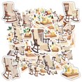 thumbnail image 5 of 35pcs-50pcs Relaxation Stickers Rocking Chair Spa Stickers Aromatherapy Stickers for Luggage Phone Laptop, 5 of 9