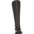 thumbnail image 2 of G by Guess Womens Haydin Faux Leather Wide Calf Riding Boots, 2 of 6