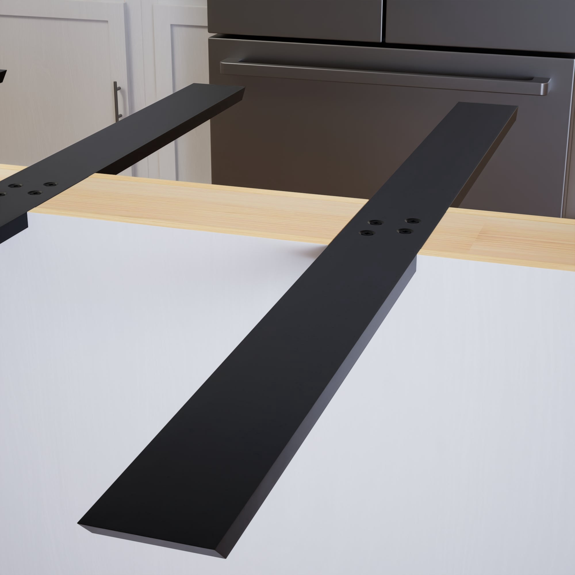 The Original™ Flat Wall Countertop Support Bracket (24 inch, Aluminum)