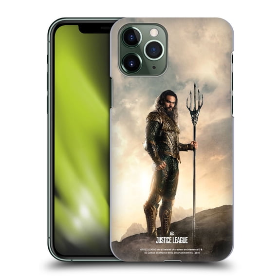 Head Case Designs Officially Licensed Justice League Movie Character Posters Aquaman Hard Back Case Compatible with Apple iPhone 11 Pro