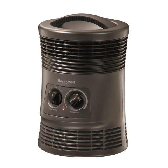 Honeywell Slate Gray 1500W Manual 2 Speed Fan-forced Heater for 150 sq ft