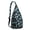 Black-26, variant on Chest Bag&nbsp;- Comical Great White Design, Water-Resistant Material