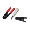 thumbnail image 2 of 4-piece Network Tool Combination Set Punching Tool Wire Stripper Network Cable Tester Wire Crimping, 2 of 5