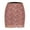 Pink, variant on KTMKH Female Floral Printed Mesh High Waist Double Layer Slim Pack Mini Skirt Dress