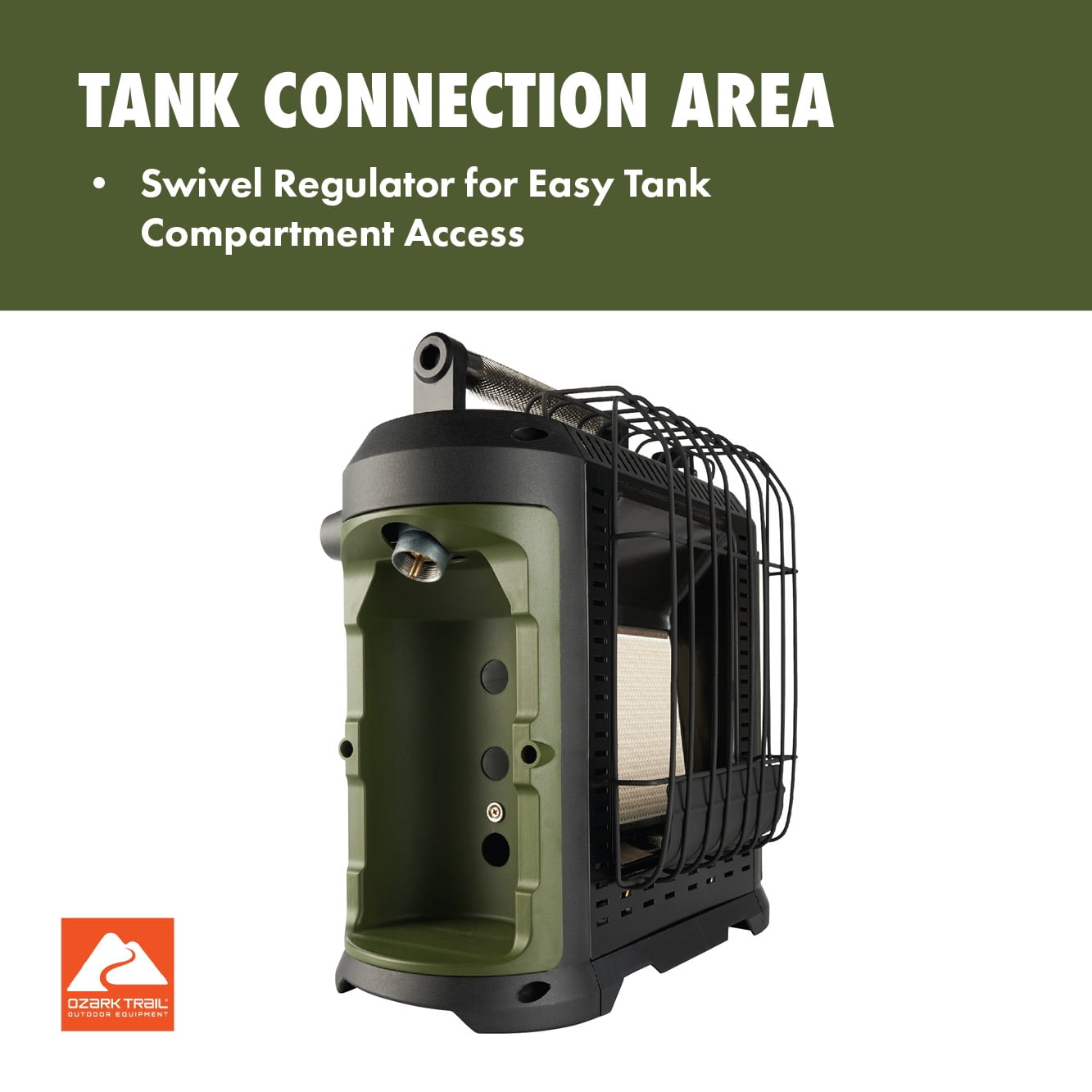 Ozark Trail 10,000 BTU Portable Propane Camping Heater