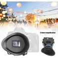 thumbnail image 2 of Camera Viewfinder Magnifier, 3X Magnification Sunshade LCD Viewfinder Compatible with 3in, 3.2in Camera Camcorder, SLR Cameras and Mirrorless Cameras Screen Sunshade Hood, 2 of 8