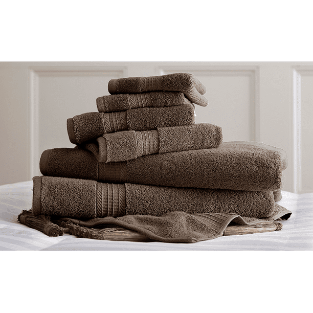 700 GSM Luxury Spa Collection 100percent Cotton 6piece Towel Set