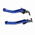 thumbnail image 4 of 1 Pair Motorcycle Disc Brake Lever, CNC Aluminum Alloy Motorcycle Scooter Modification Double Disc Brake Lever, 4 of 7