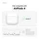 thumbnail image 2 of Funda Elago AW5 compatible con AirPods 4 (2024) negra, 2 of 9