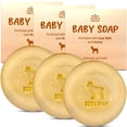 thumbnail image 1 of Pack de 3 barras de jabón Relaxcation para 3 bebés con leche de cabra y miel, 1 of 7