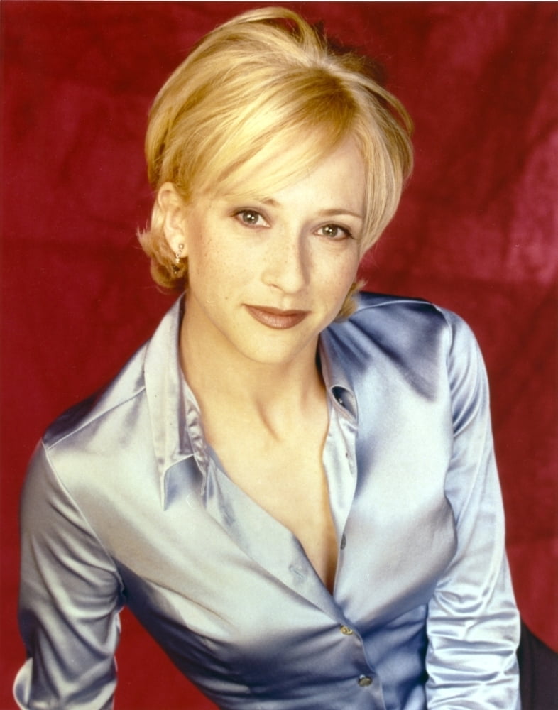 Hallie Todd Posed in Red Background Photo Print (24 x 30)